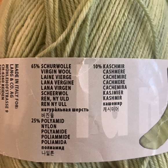 🧶 Lang Super Sock Cashmere Yarn 🧶 - Picture 4 of 5